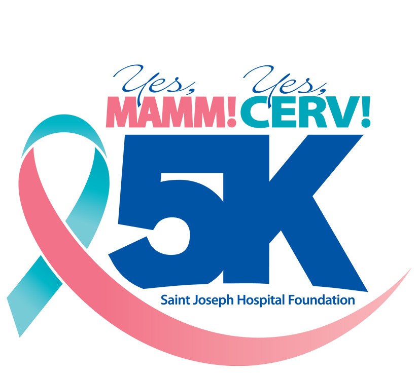 The Saint Joseph Hospital Foundation’s annual Yes, Mamm! Yes, Cerv! 5K is back for its eighth year, bringing together and celebrating local cancer survivors and raising money to support local cancer patients.