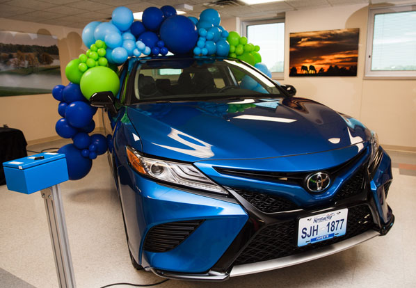 Toyota Kentucky Donates Modified Camry to Saint Joseph Hospital 
