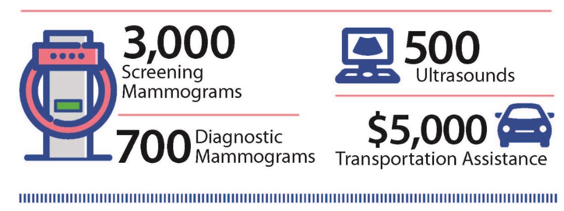 Yes, Mamm! Program 3,000 Screening Mammograms 